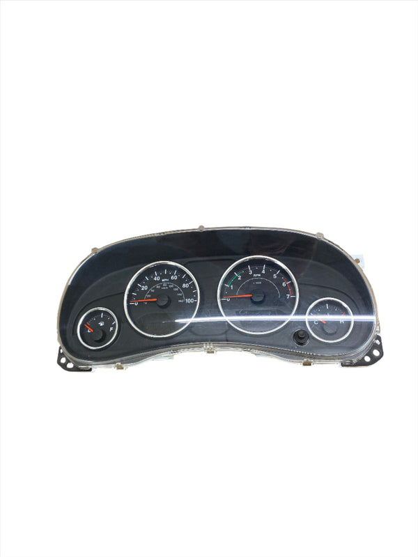 68060701AB Jeep Wrangler JK Instrument Gauge Cluster 2011 - 52K Miles