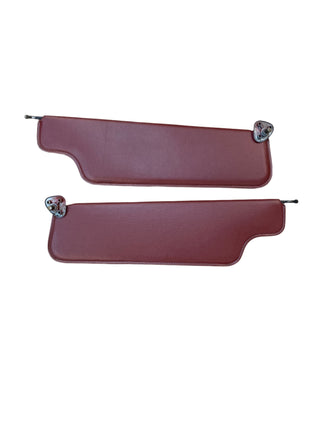 Sun Visor SET - Garnet Color for Jeep Comanche MJ, Cherokee XJ 1984-1986