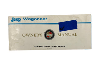 1969 Jeep Wagoneer Owner's Manual OM-1060-R2