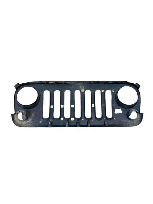 Front Grille Flat Black for Wrangler JK JKU (07-18)