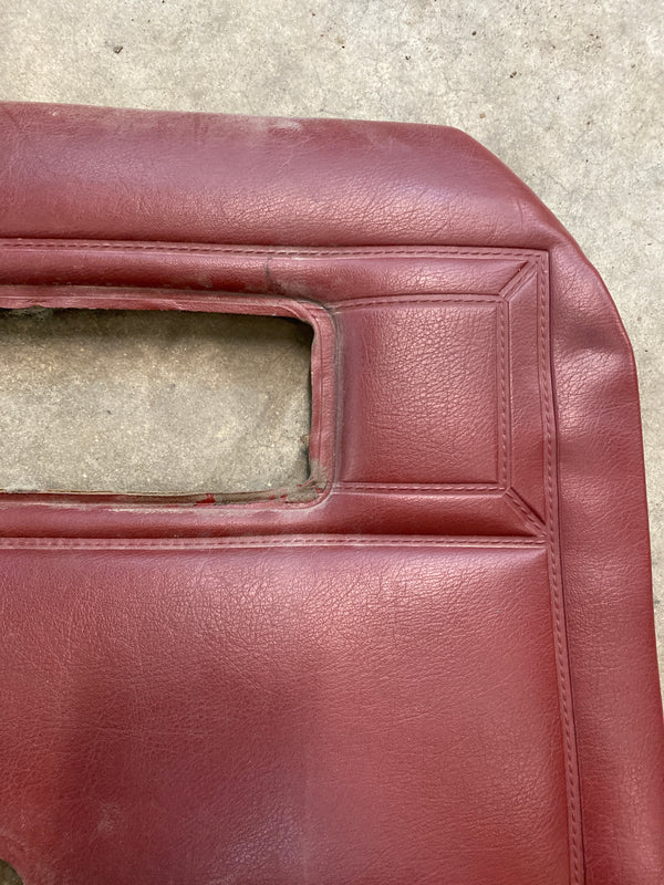 Jeep Comanche MJ 1986 Driver Door Panel - Garnet