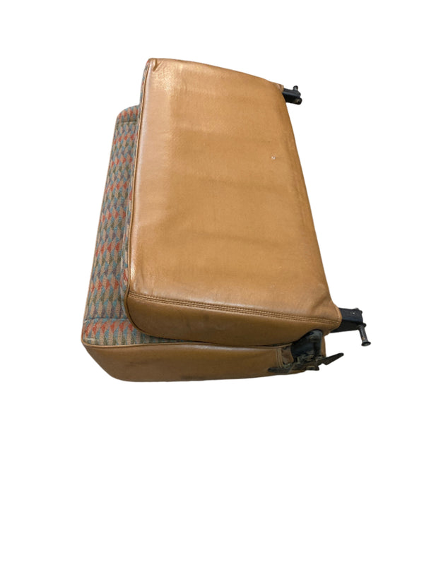 Rear B5 Style Fold and Tumble Seat for Jeep Wrangler YJ (87-95) - Saddle Tan (TB)