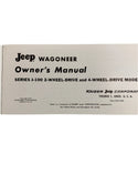 1967 Jeep Wagoneer J-100 Owner's Manual FULL SET OM-1060