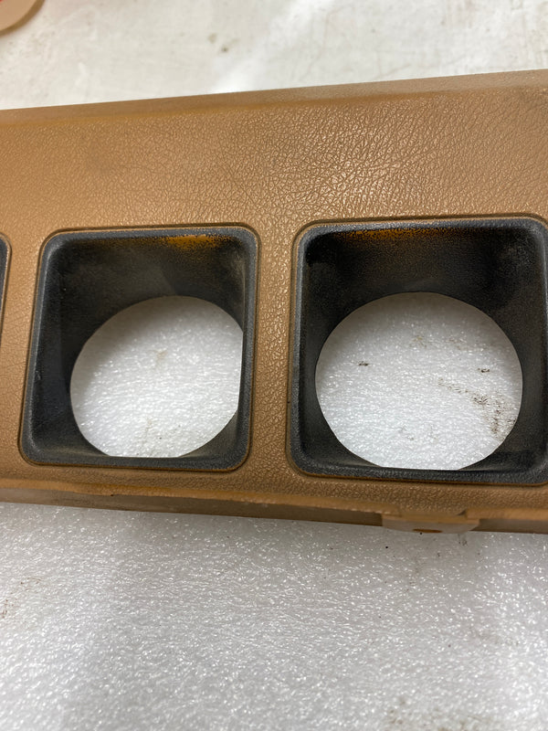 Wrangler YJ (87-95) Spice / Saddle Tan (TB) Gauge Housing Bezel Trim