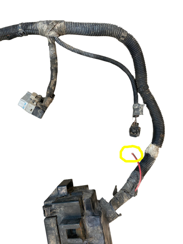 56010285AF DAMAGED Dash Panel Wire Harness for Jeep Wrangler TJ (2000) 2.5L