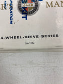 1966 NOS UNOPENED NOS Jeep Jeepster Owner's Manual OM-1054