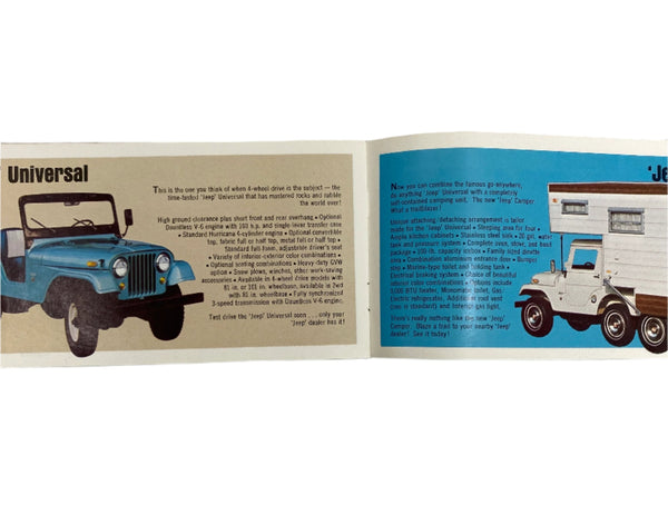 1969 Jeep Complete Line Booklet 69-06