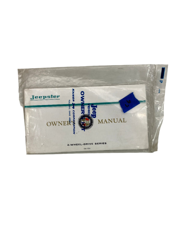 1966 NOS UNOPENED NOS Jeep Jeepster Owner's Manual OM-1054