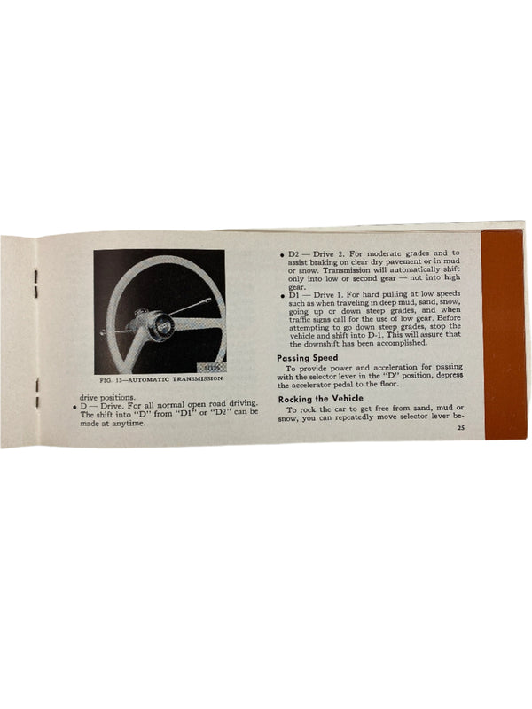 1967 Jeep Gladiator Owner's Manual OM-1061