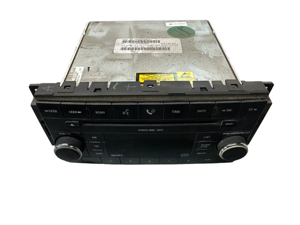 5107095AI 07-08 Jeep Wrangler JK Radio