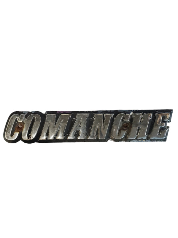 Jeep COMANCHE Fender Badge Emblem MJ (86)