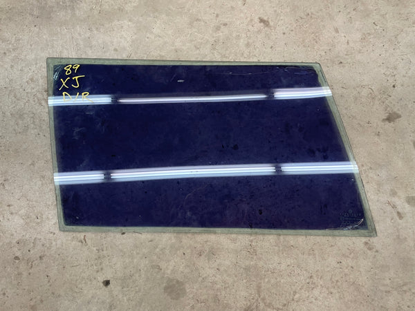 Cherokee XJ 4 Door (84-01) Driver Side Rear Quarter Glass