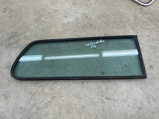 FSJ Cherokee 2 Door (74-83) Passenger Side Rear Quarter Glass Clear - Missing Wing Window