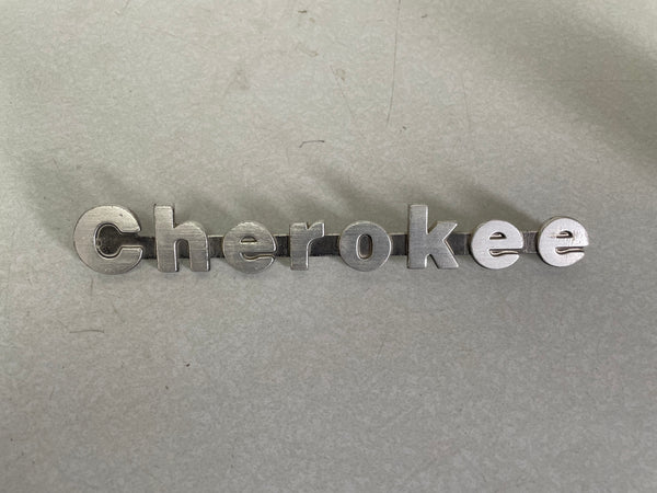 Cherokee XJ (84-96) Nameplate Emblem with Pins