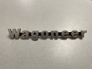 Wagoneer XJ (84-90) Fender Nameplate Emblem with Pins