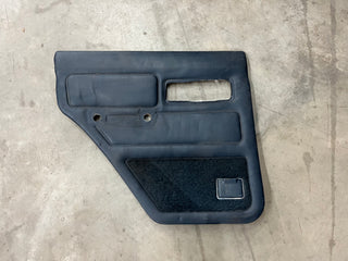 Cherokee XJ (84-96) Driver Rear Door Panel - Dark Blue with Ashtray