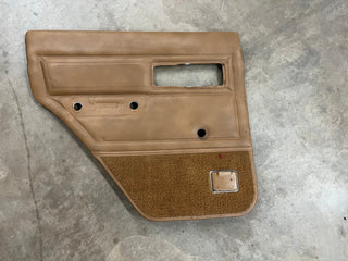 Cherokee XJ (84-96) Driver Rear Door Panel - Tan / Spice / Nutmeg with Ashtray