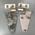 Hood Hinge SET, STEEL, Jeep CJ 66-70 FLAT PIN