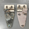 Hood Hinge SET, STEEL, Jeep CJ 66-70 FLAT PIN